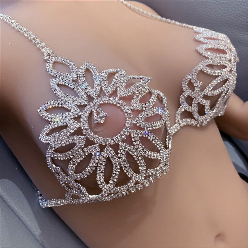 Crystal Cage Body Chain Set
