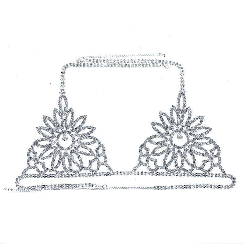 Crystal Cage Body Chain Set