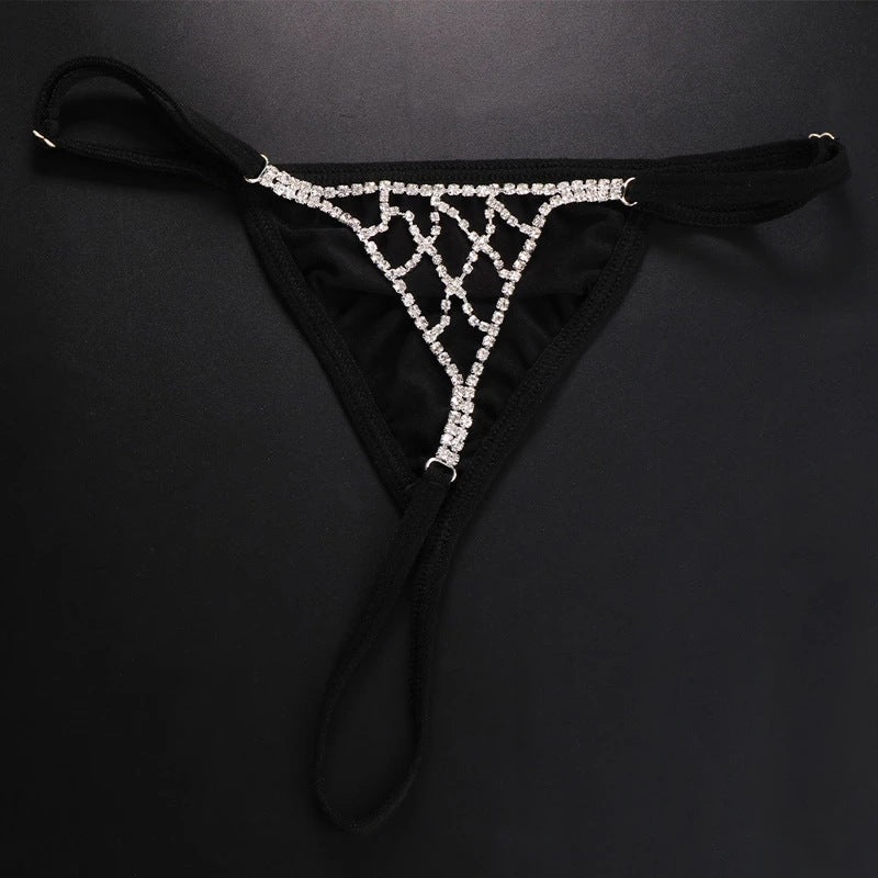 Crystal Siren Waist-Chain Thong