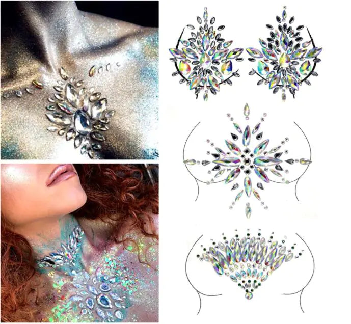 Chic Party Rhinestone Pasties