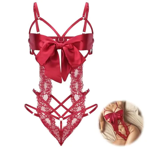 Scarlet Ribbon Seduction Set