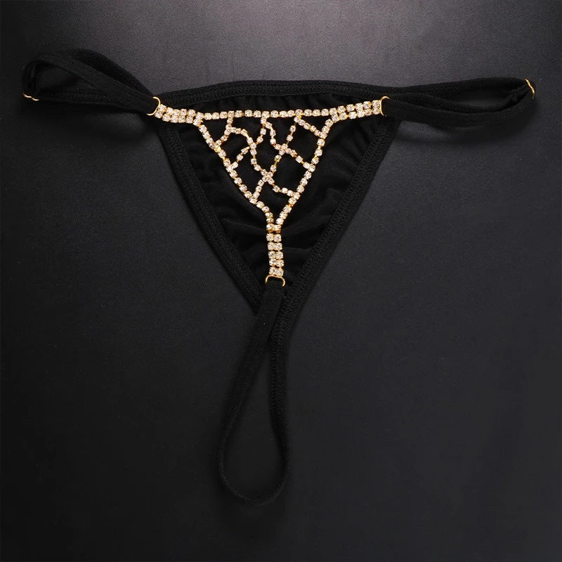 Crystal Siren Waist-Chain Thong
