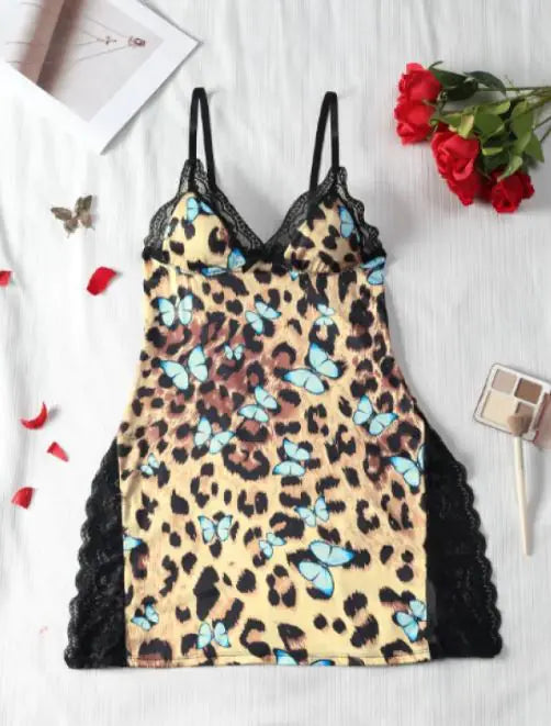 Midnight Reverie Lace Nightgown