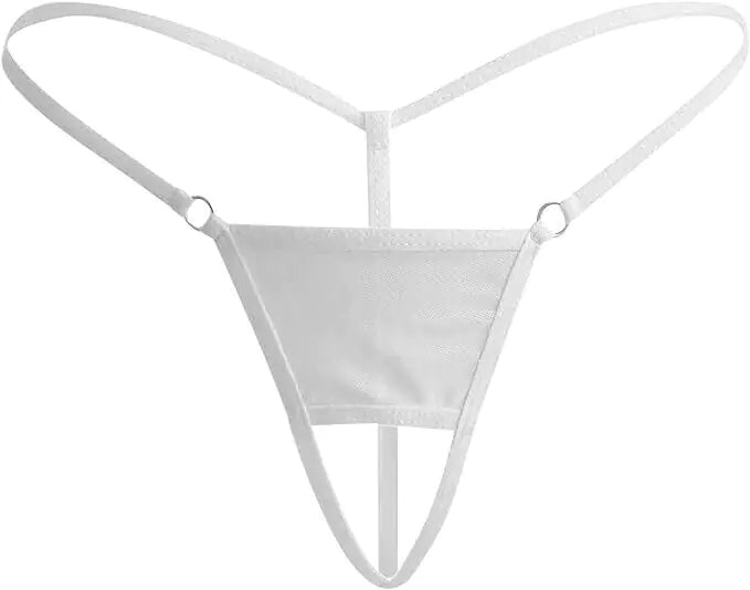 Chic Women's Crotchless Lace Thong