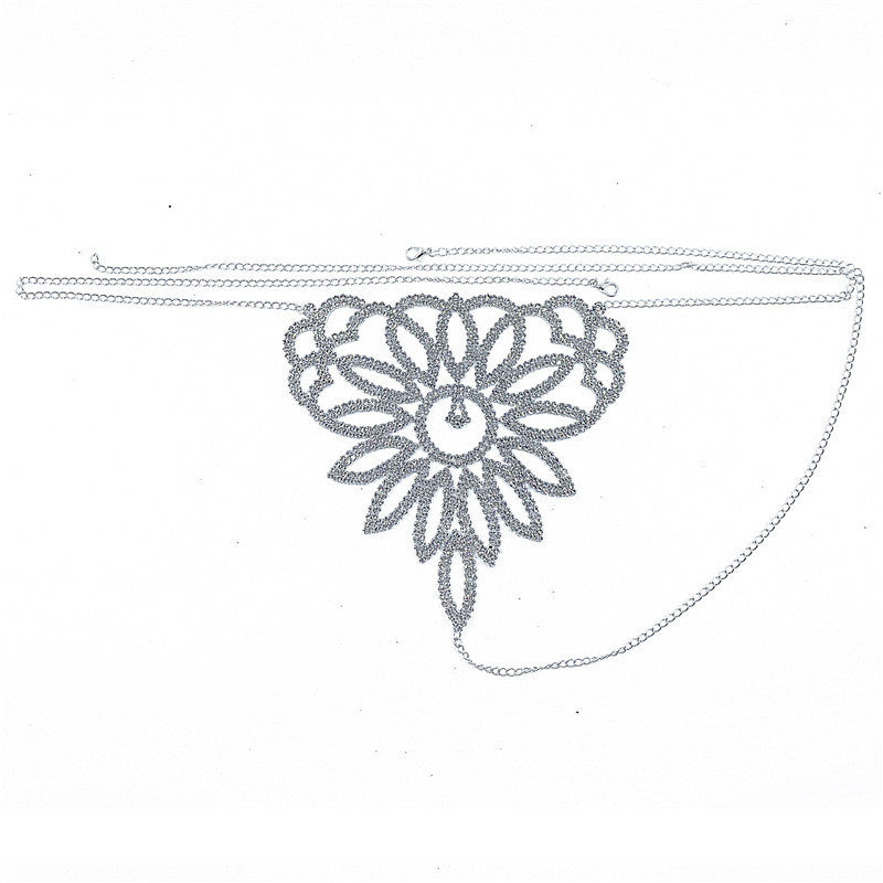 Crystal Cage Body Chain Set