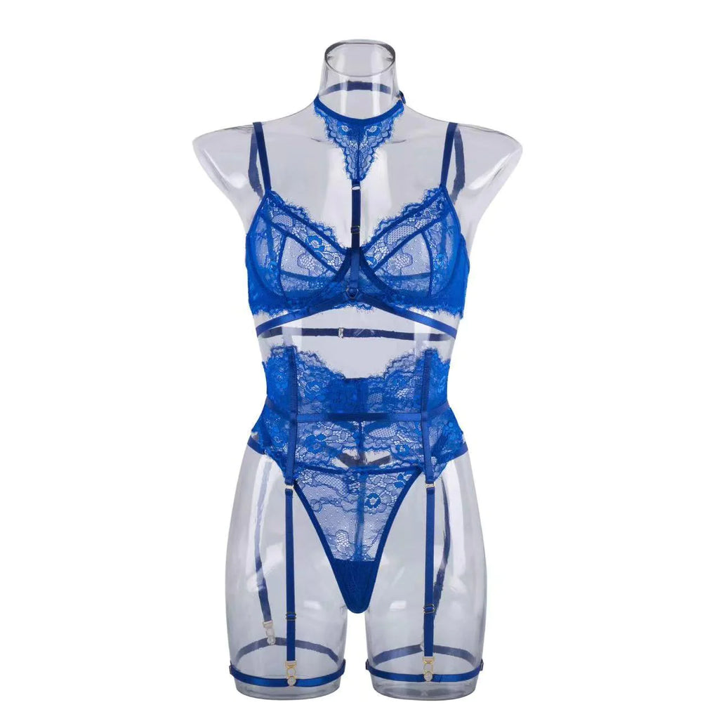 Halo Harness Halter Garter Set
